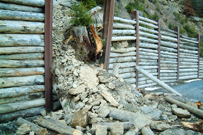 Schutz vor Rutschung, Murgang, Erosion
